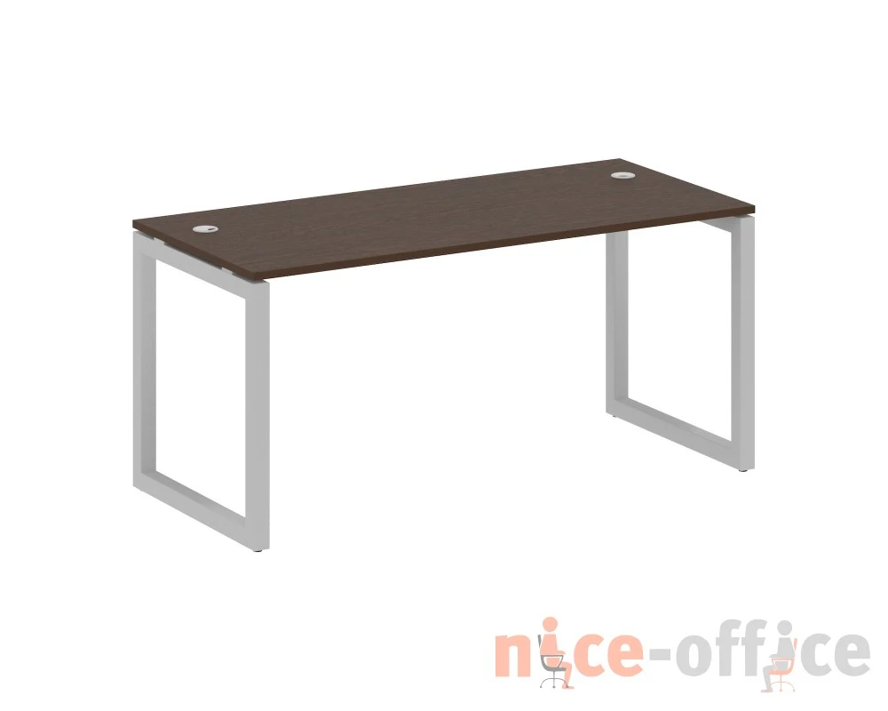 Стол письменный на О-образном м/к 1600x720x750 Метал Систем Куатро 5x5 / Metal System Quattro 5x5