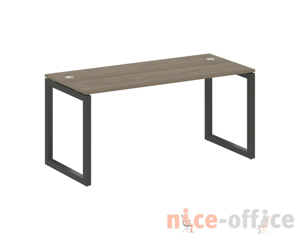 Стол письменный на О-образном м/к 1600x720x750 Метал Систем Куатро 5x5 / Metal System Quattro 5x5