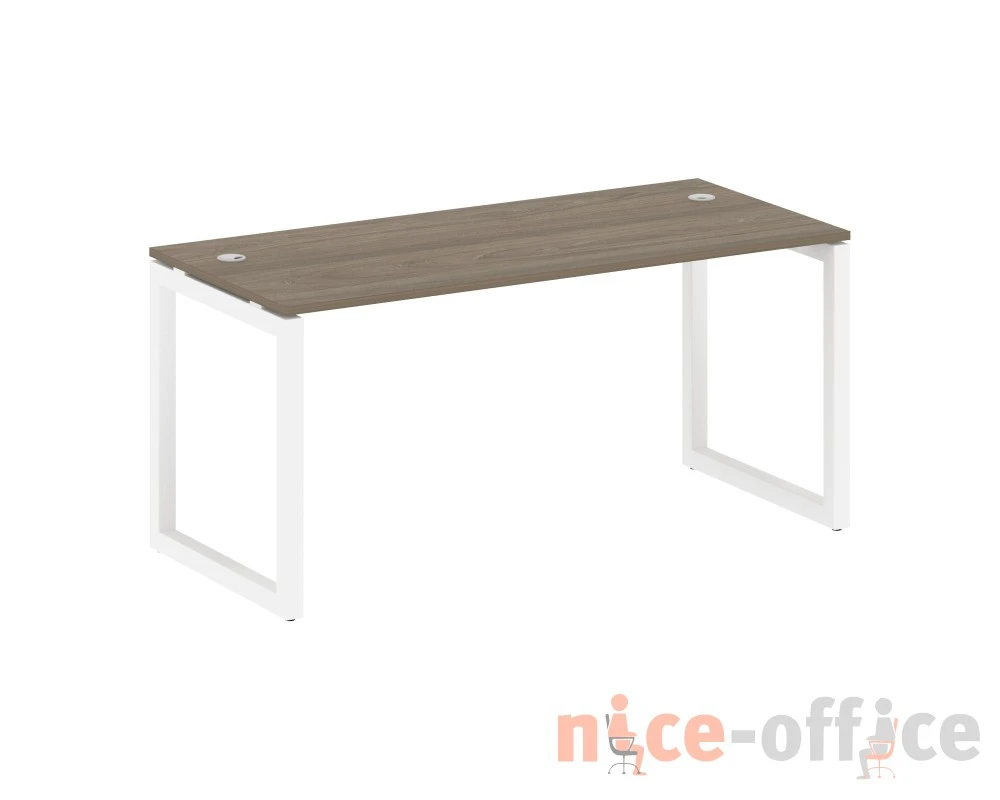 Стол письменный на О-образном м/к 1600x720x750 Метал Систем Куатро 5x5 / Metal System Quattro 5x5