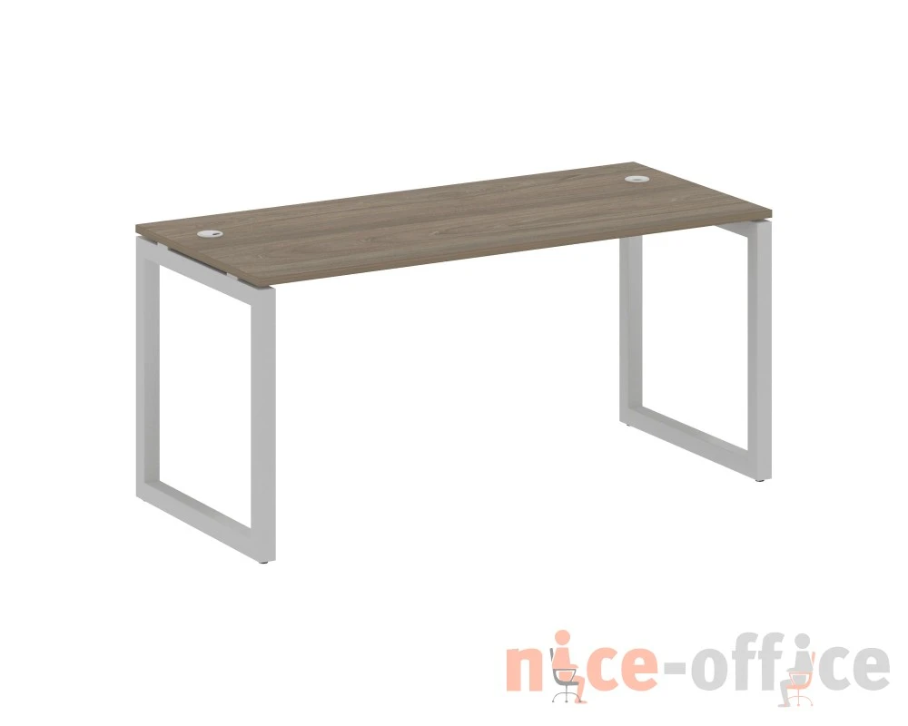 Стол письменный на О-образном м/к 1600x720x750 Метал Систем Куатро 5x5 / Metal System Quattro 5x5