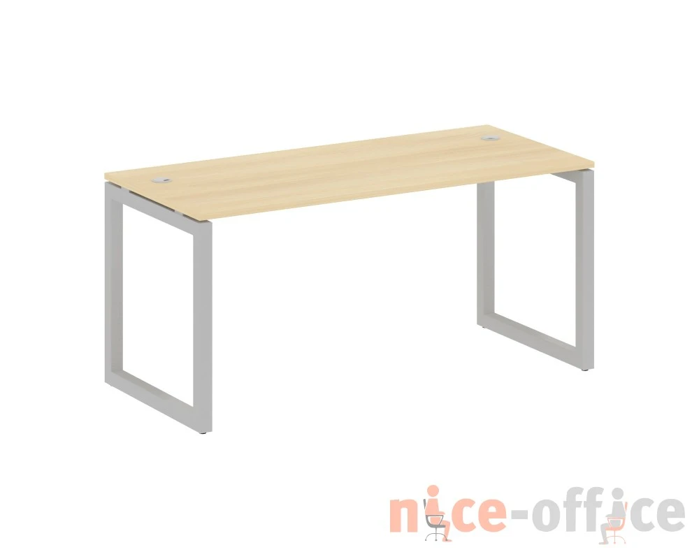 Стол письменный на О-образном м/к 1600x720x750 Метал Систем Куатро 5x5 / Metal System Quattro 5x5
