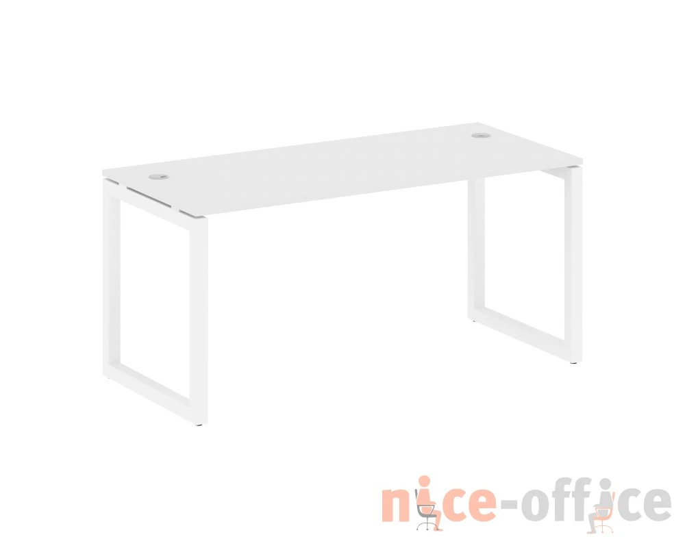 Стол письменный на О-образном м/к 1600x720x750 Метал Систем Куатро 5x5 / Metal System Quattro 5x5