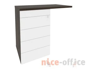 Тумба приставная (TIP-ON) (универсальная л/пр) 842x460x750 Оникс Директ / Onix Direct images