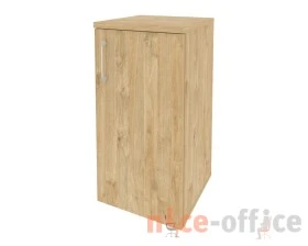 Шкаф низкий узкий правый (1 низкий фасад ЛДСП) 400x420x823 Оникс / Onix images