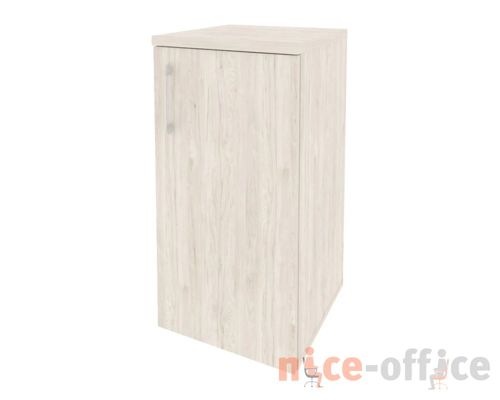 Шкаф низкий узкий правый (1 низкий фасад ЛДСП) 400x420x823 Оникс / Onix