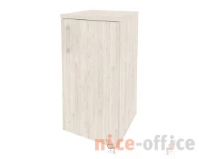 Шкаф низкий узкий правый (1 низкий фасад ЛДСП) 400x420x823 Оникс / Onix images