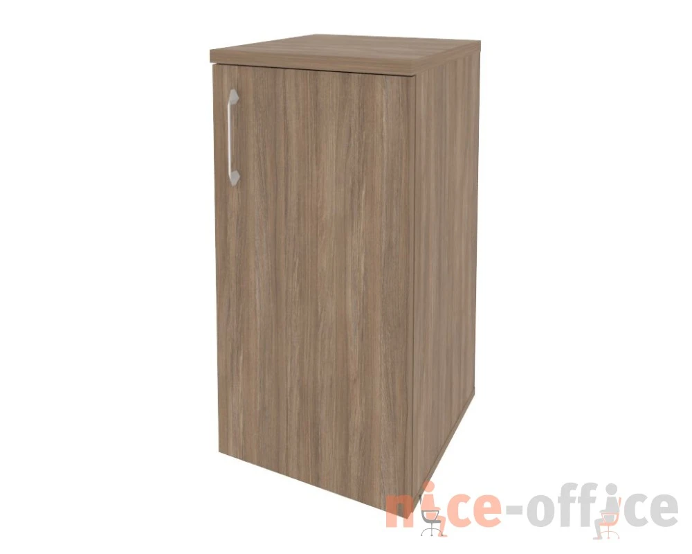 Шкаф низкий узкий правый (1 низкий фасад ЛДСП) 400x420x823 Оникс / Onix