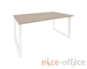 Стол переговорный (1 столешница) на О-образном м/к 1580x980x750 Оникс / Onix images