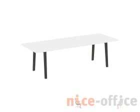 Стол переговорный, опоры - массив дерева 258x98x75 Оникс Вуд Директ / Onix Wood Direct images