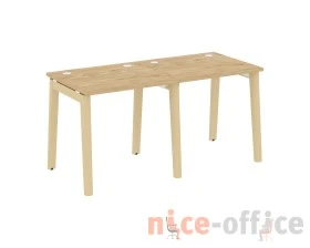 Рабочая станция, опоры - массив дерева 156x72x75 Оникс Вуд / Onix Wood images