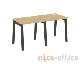 Рабочая станция, опоры - массив дерева 156x72x75 Оникс Вуд / Onix Wood images