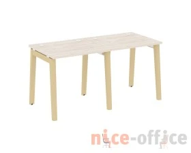 Рабочая станция, опоры - массив дерева 156x72x75 Оникс Вуд / Onix Wood images