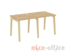 Рабочая станция, опоры - массив дерева 156x80x75 Оникс Вуд / Onix Wood images