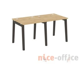 Рабочая станция, опоры - массив дерева 156x80x75 Оникс Вуд / Onix Wood images