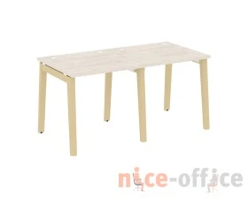 Рабочая станция, опоры - массив дерева 156x80x75 Оникс Вуд / Onix Wood images