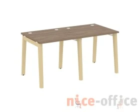 Рабочая станция, опоры - массив дерева 156x80x75 Оникс Вуд / Onix Wood images
