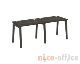 Рабочая станция, опоры - массив дерева 196x72x75 Оникс Вуд / Onix Wood images