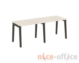 Рабочая станция, опоры - массив дерева 196x72x75 Оникс Вуд / Onix Wood images