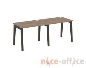 Рабочая станция, опоры - массив дерева 196x72x75 Оникс Вуд / Onix Wood images
