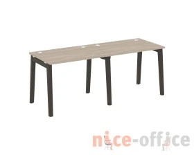Рабочая станция, опоры - массив дерева 196x72x75 Оникс Вуд / Onix Wood images