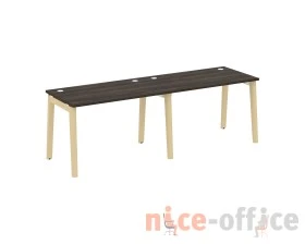 Рабочая станция, опоры - массив дерева 236x72x75 Оникс Вуд / Onix Wood images