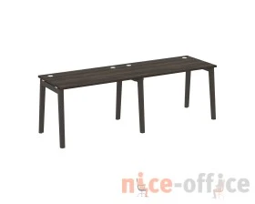 Рабочая станция, опоры - массив дерева 236x72x75 Оникс Вуд / Onix Wood images