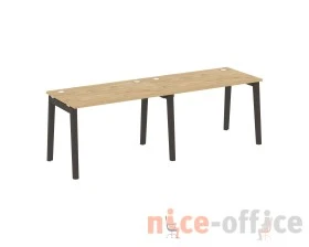 Рабочая станция, опоры - массив дерева 236x72x75 Оникс Вуд / Onix Wood images