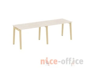 Рабочая станция, опоры - массив дерева 236x72x75 Оникс Вуд / Onix Wood images
