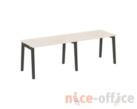 Рабочая станция, опоры - массив дерева 236x72x75 Оникс Вуд / Onix Wood images