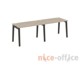 Рабочая станция, опоры - массив дерева 236x72x75 Оникс Вуд / Onix Wood images