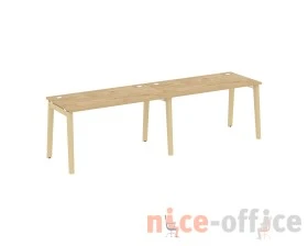 Рабочая станция, опоры - массив дерева 276x72x75 Оникс Вуд / Onix Wood images