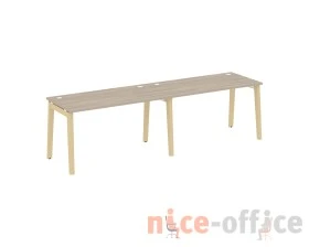 Рабочая станция, опоры - массив дерева 276x72x75 Оникс Вуд / Onix Wood images