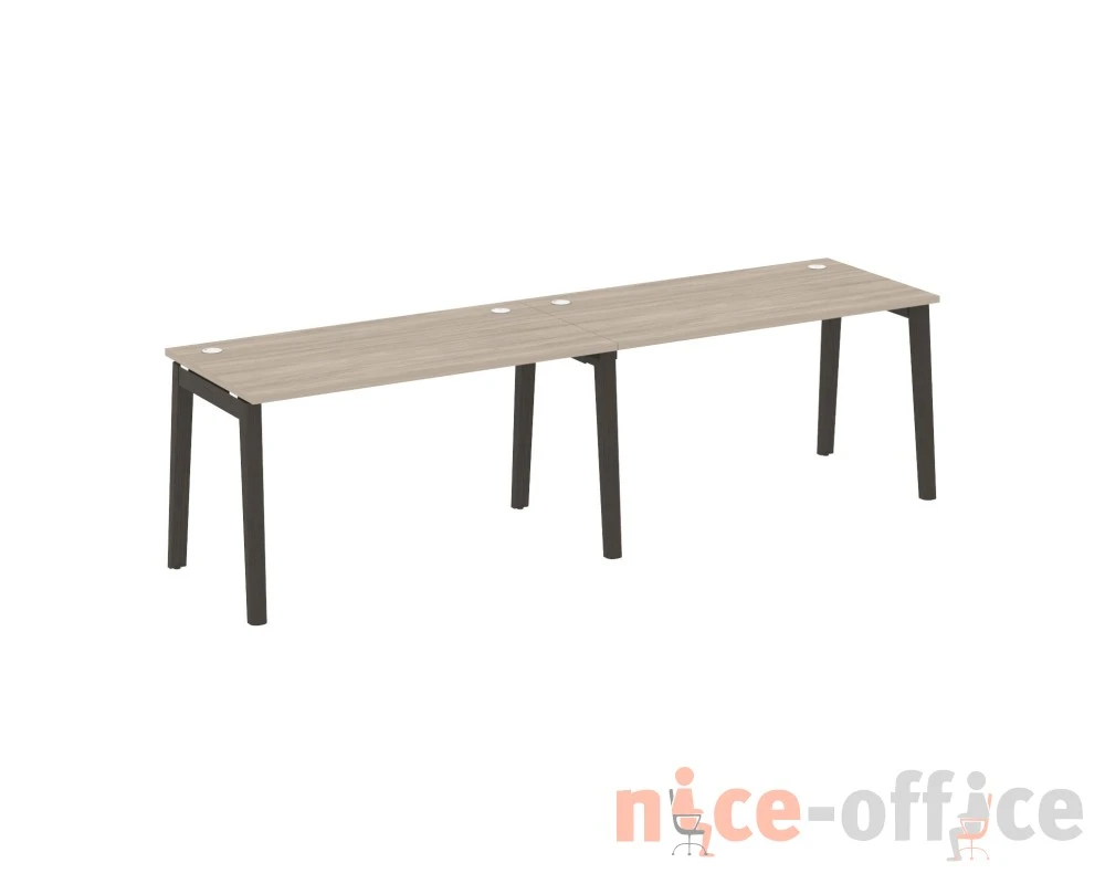 Рабочая станция, опоры - массив дерева 276x72x75 Оникс Вуд / Onix Wood