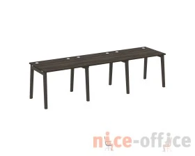 Рабочая станция, опоры - массив дерева 294x80x75 Оникс Вуд / Onix Wood images