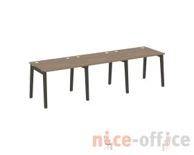 Рабочая станция, опоры - массив дерева 294x80x75 Оникс Вуд / Onix Wood images