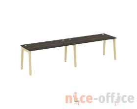 Рабочая станция, опоры - массив дерева 316x72x75 Оникс Вуд / Onix Wood images