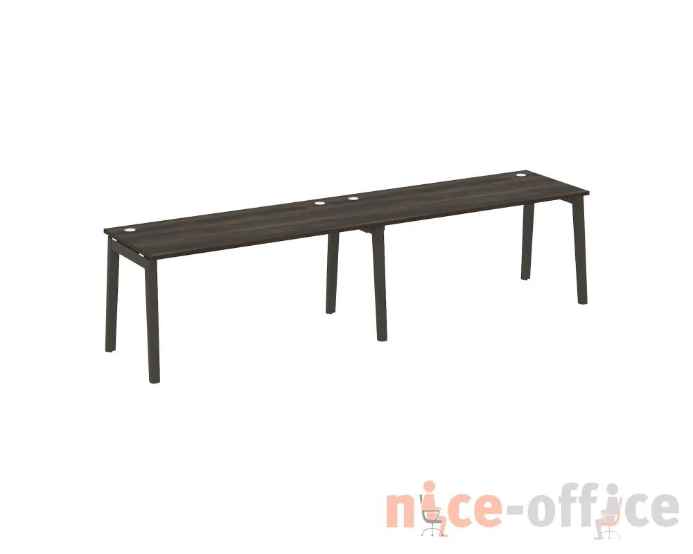 Рабочая станция, опоры - массив дерева 316x72x75 Оникс Вуд / Onix Wood