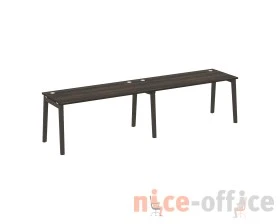 Рабочая станция, опоры - массив дерева 316x72x75 Оникс Вуд / Onix Wood images