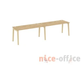 Рабочая станция, опоры - массив дерева 316x72x75 Оникс Вуд / Onix Wood images