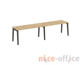 Рабочая станция, опоры - массив дерева 316x72x75 Оникс Вуд / Onix Wood images