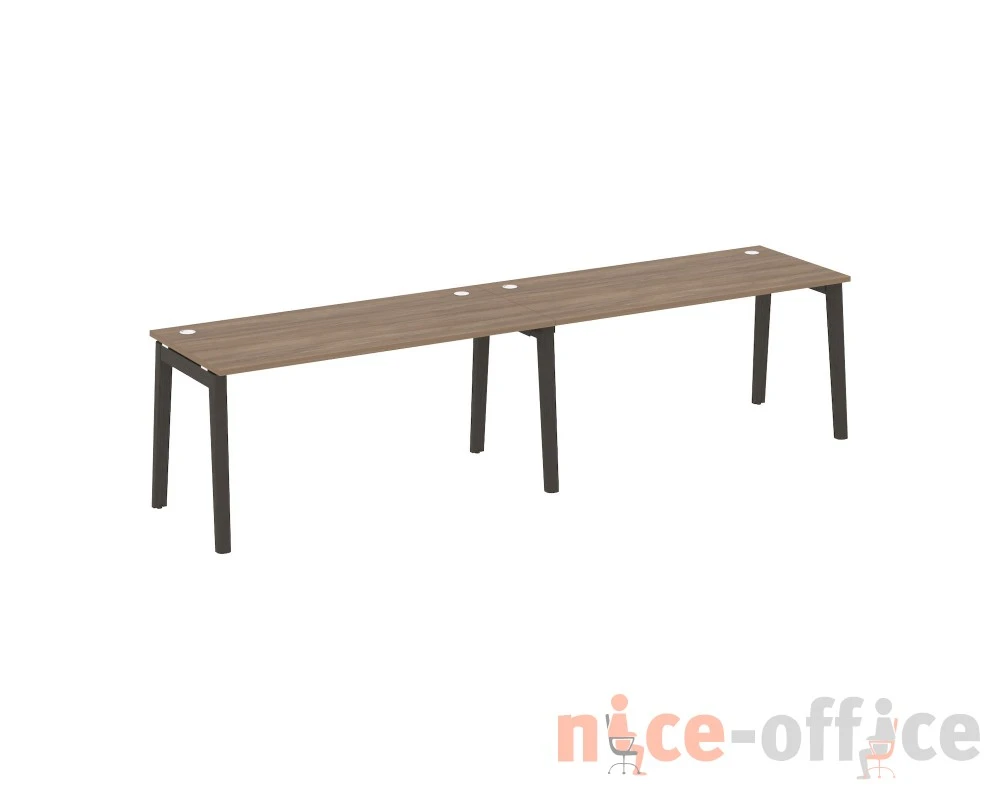 Рабочая станция, опоры - массив дерева 316x72x75 Оникс Вуд / Onix Wood