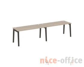 Рабочая станция, опоры - массив дерева 316x72x75 Оникс Вуд / Onix Wood images