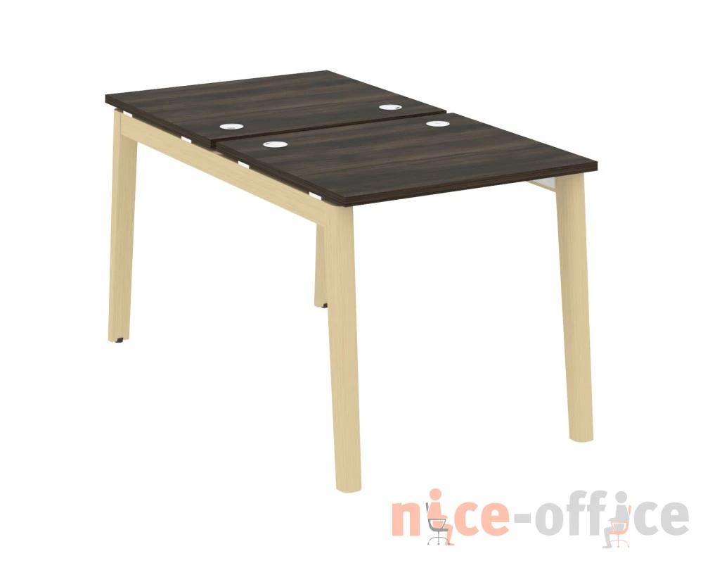 Рабочая станция, опоры - массив дерева 78x147,5x75 Оникс Вуд / Onix Wood