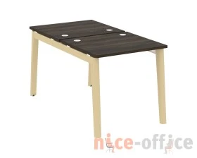 Рабочая станция, опоры - массив дерева 78x147,5x75 Оникс Вуд / Onix Wood images