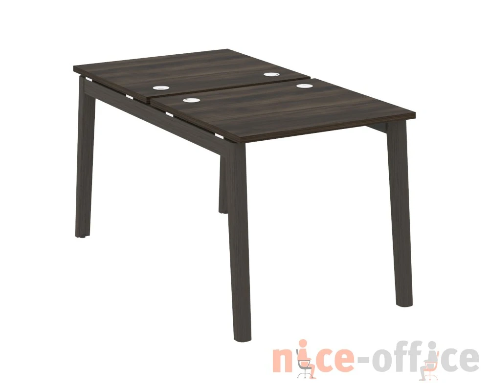 Рабочая станция, опоры - массив дерева 78x147,5x75 Оникс Вуд / Onix Wood