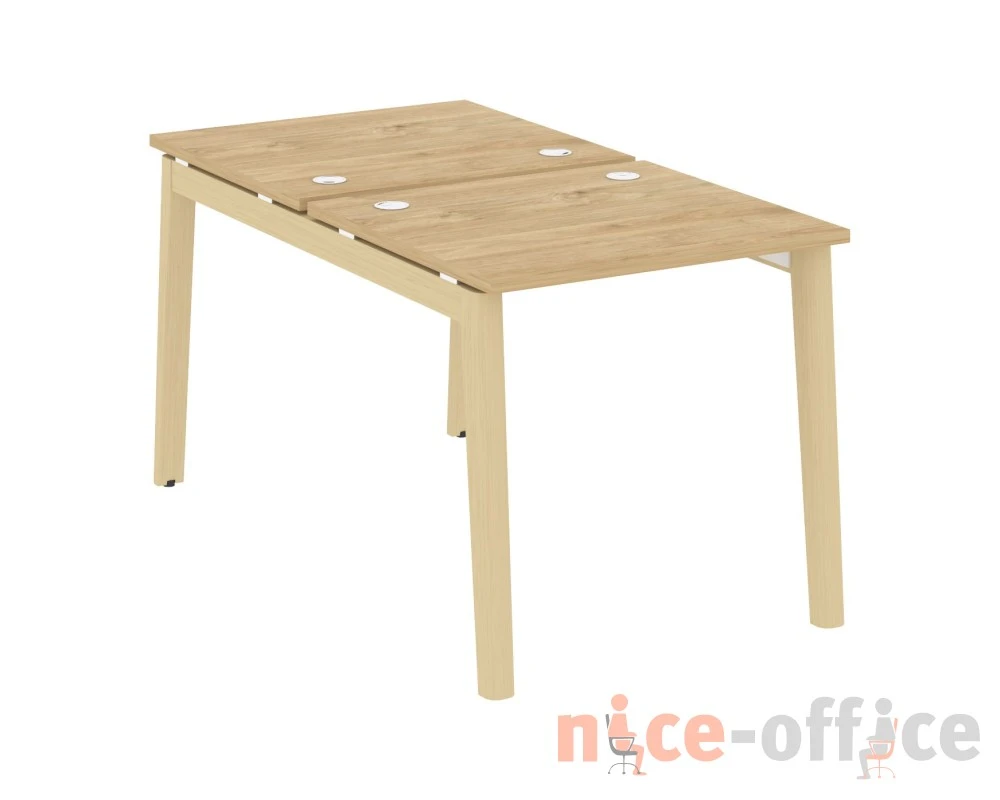 Рабочая станция, опоры - массив дерева 78x147,5x75 Оникс Вуд / Onix Wood