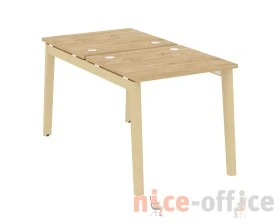 Рабочая станция, опоры - массив дерева 78x147,5x75 Оникс Вуд / Onix Wood images