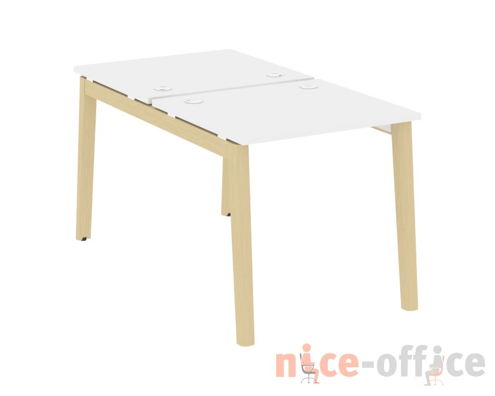 Рабочая станция, опоры - массив дерева 78x147,5x75 Оникс Вуд / Onix Wood