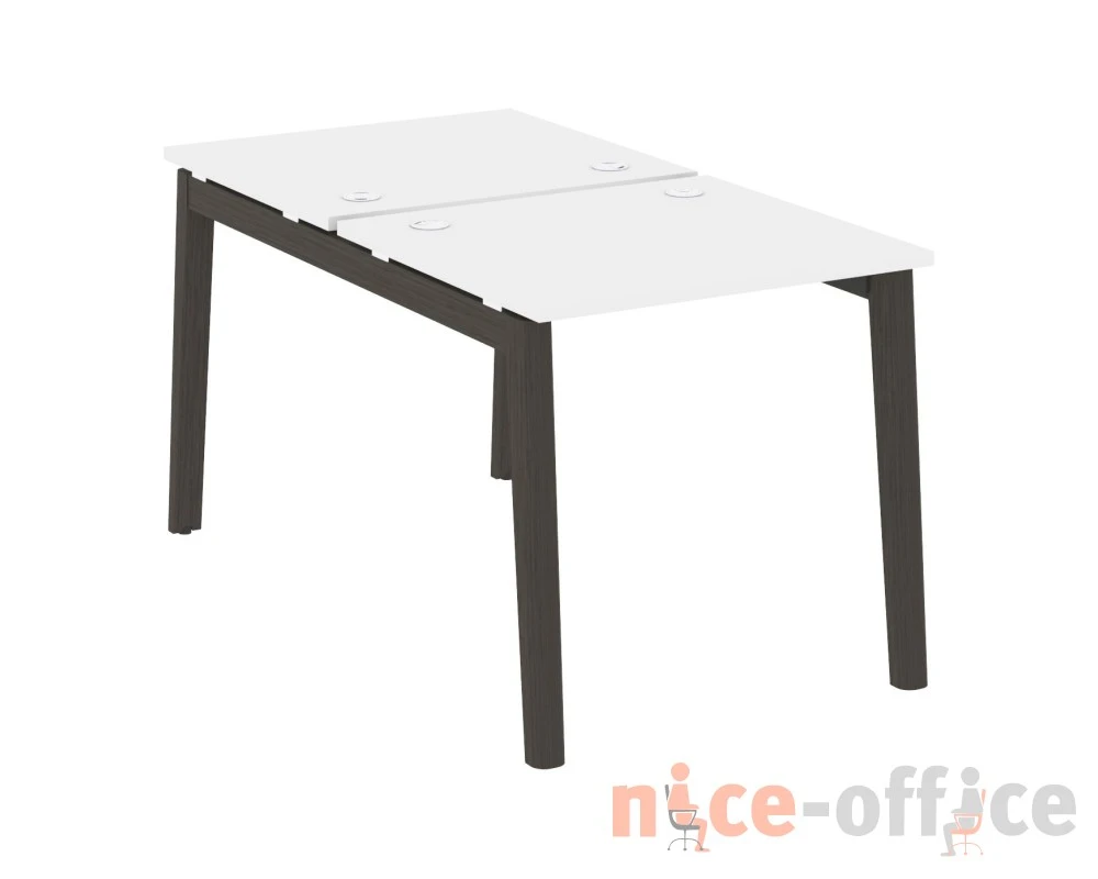 Рабочая станция, опоры - массив дерева 78x147,5x75 Оникс Вуд / Onix Wood