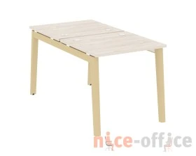 Рабочая станция, опоры - массив дерева 78x147,5x75 Оникс Вуд / Onix Wood images